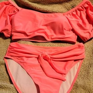 Bright Pink bikini - size 1xl Shein